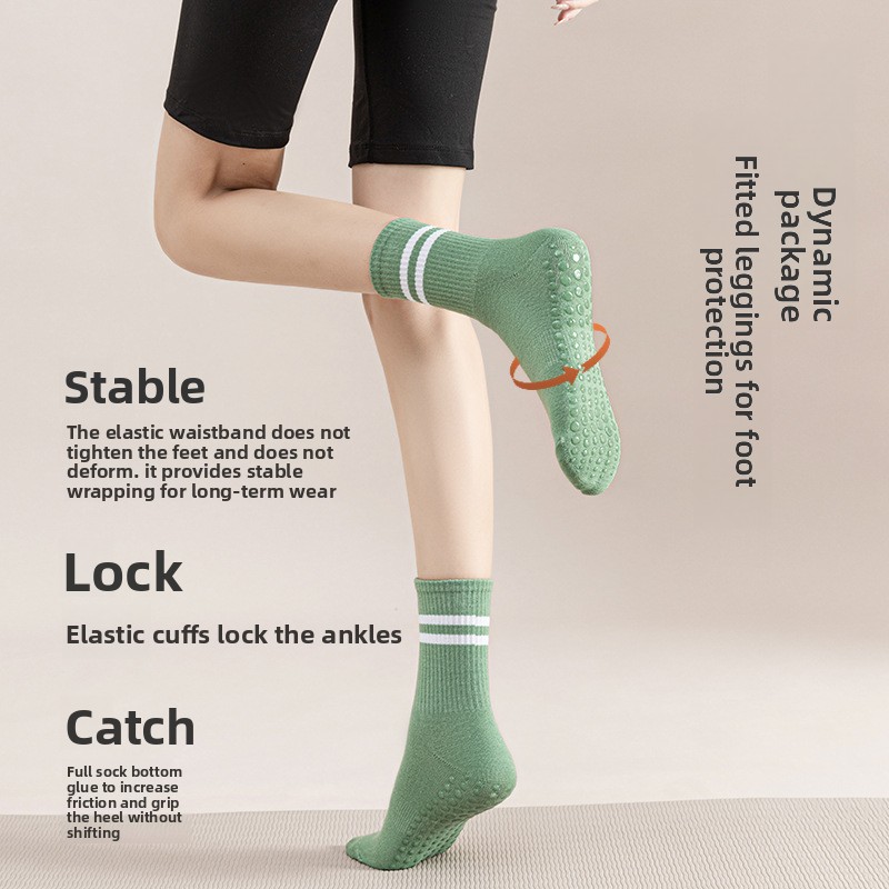That girl Women Mid Calf Doubl - đánh giá và giá Pilate Yoga Workout